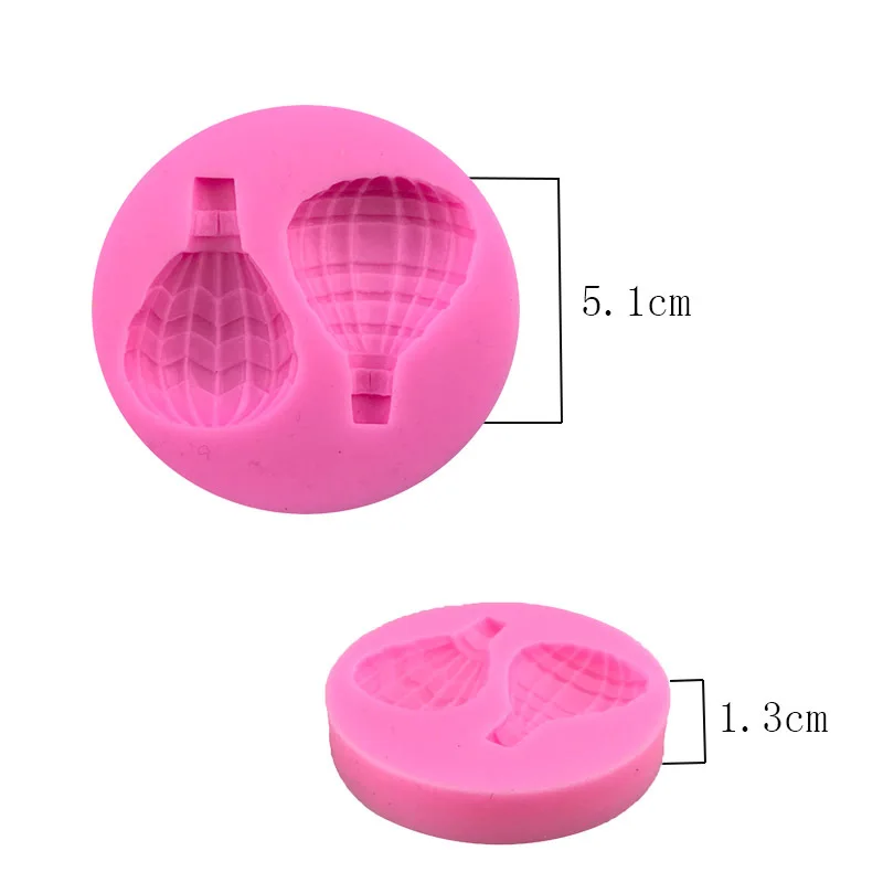Форма воздушного шара силиконовая форма для торта, кухня форма для выпечки шоколадная глина Кондитерская пена, кекс помадка украшения