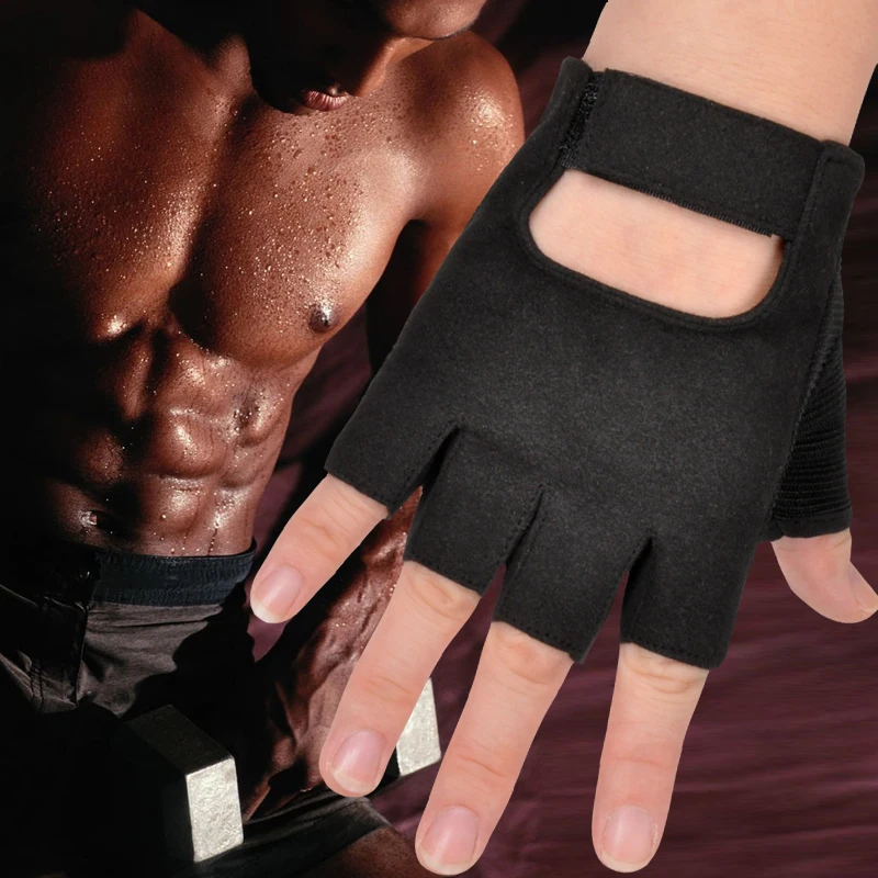 Мужские Дышащие Перчатки для фитнеса противоскользящие полустойкие спортивные перчатки на палец wo мужские Перчатки для фитнеса перчатки для вождения