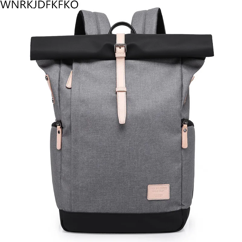 

2018 New Men's 15.6-inch Business Backpack Men's Laptop Anti-Theft Computer Backpack Waterproof Multi-Function Backpack