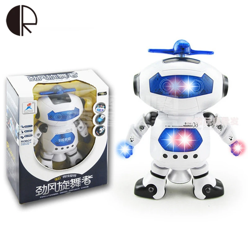 electronic walking dancing robot toy
