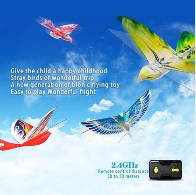 remote control flying bird toy