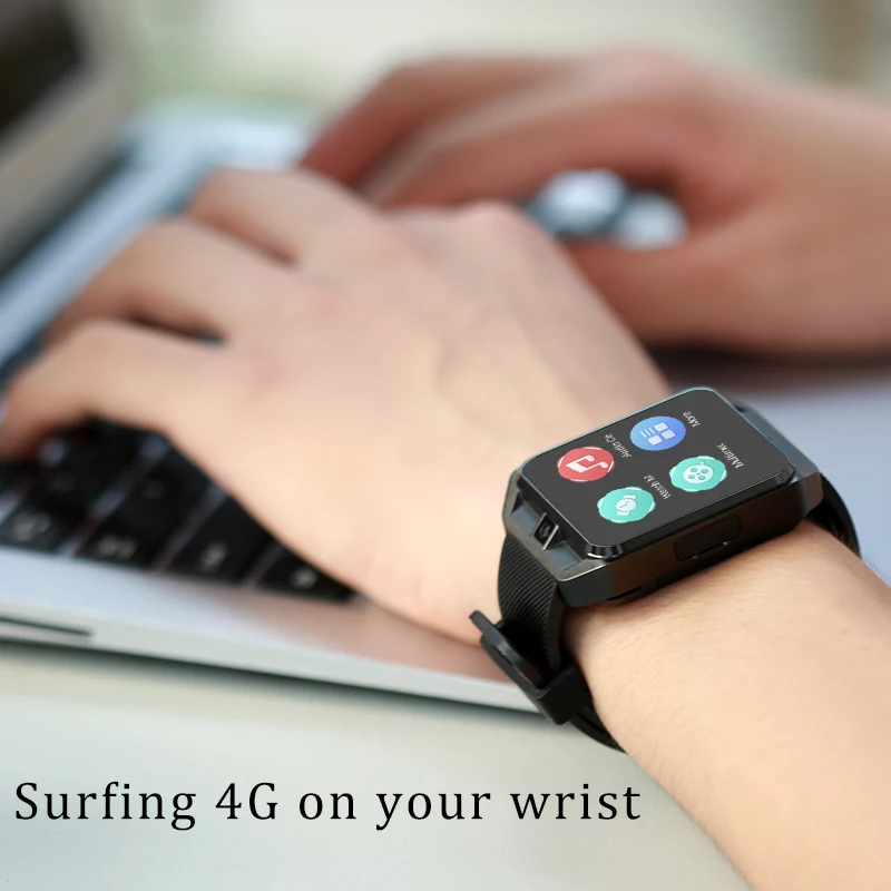 Focus Smart H5 Smart Watch Phone 2MP Camera BT4.0 GPS Nano SIM Card 1.1GHz 1G+8G Heart Rate Monitor Smartwatch Android 6.0