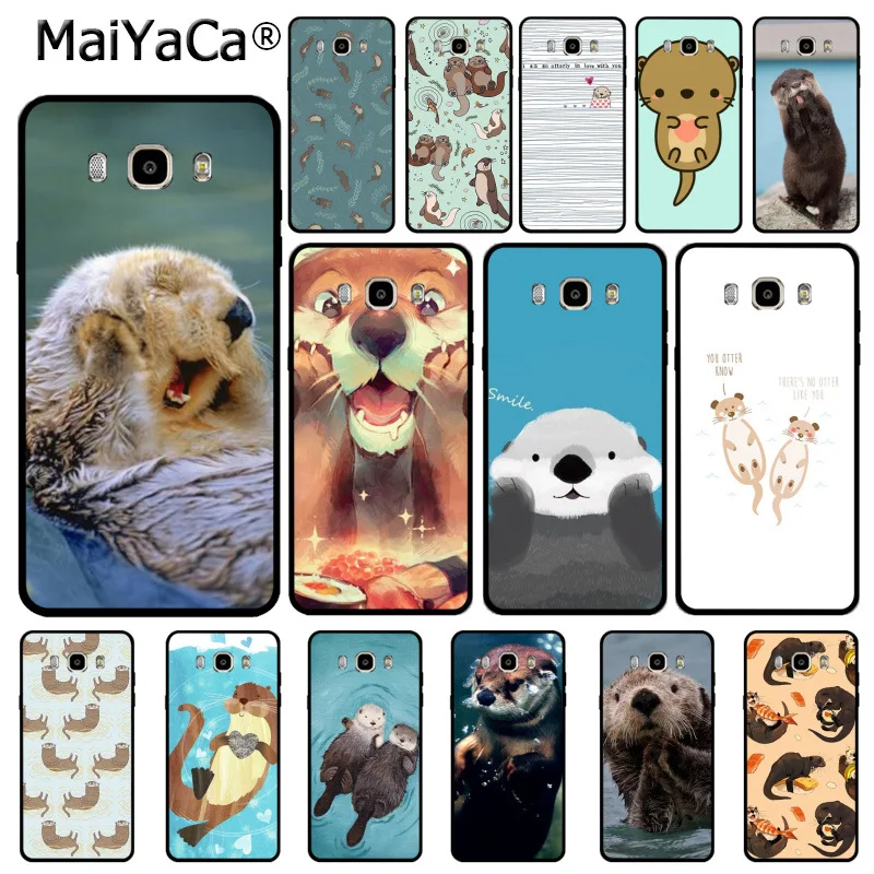 Новинка модный роскошный чехол MaiYaCa с изображением выдры животного для Samsung 2015J1 J5