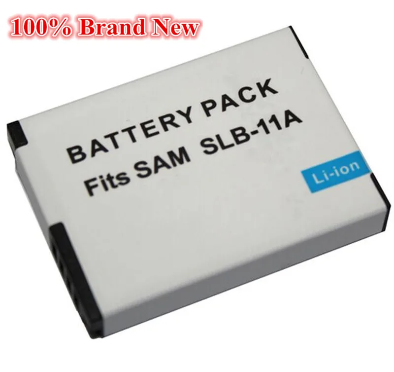 

1350mah 100% brand new Replacement Camera Battery For Samsung SLB 11A SLB-11A SLB11A CL65 CL80 HZ25W ST1000 ST5000 WB100 HZ35W