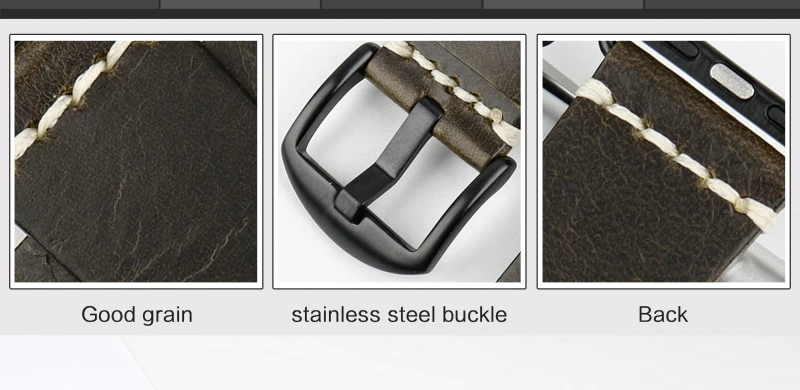 High Quality brown watch strap