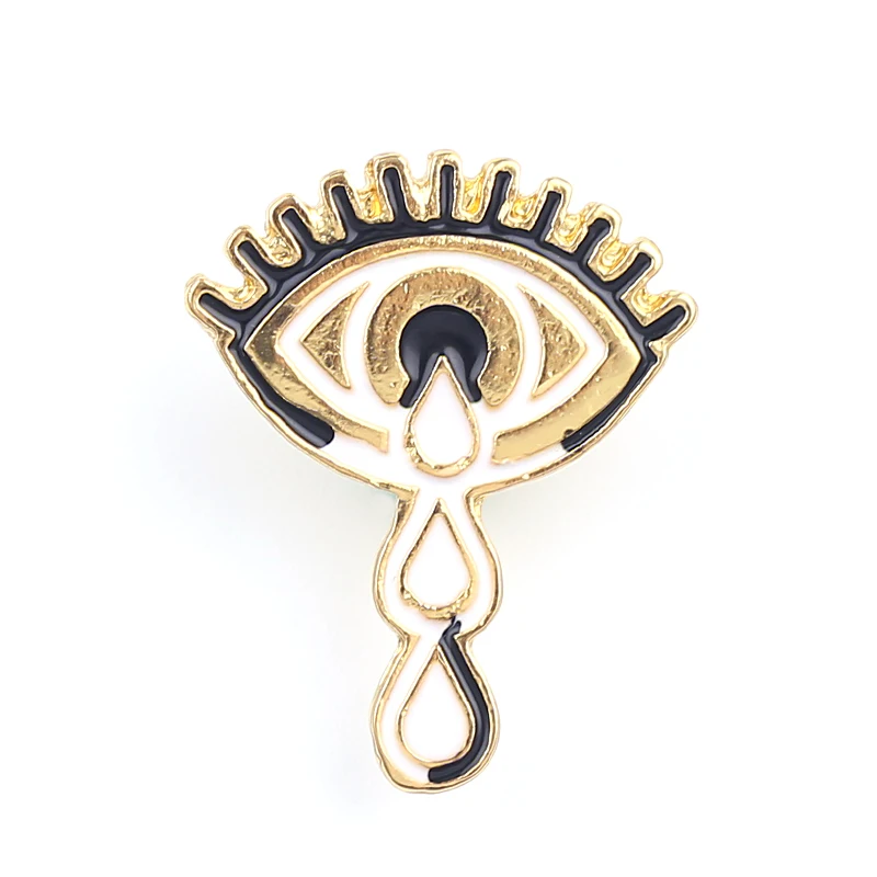 

Fashion Accessories Brooches With Drop Shiping Enamel Eyes Pins For Girl Women As Festival Holiday Birthday Anniversary Gifts