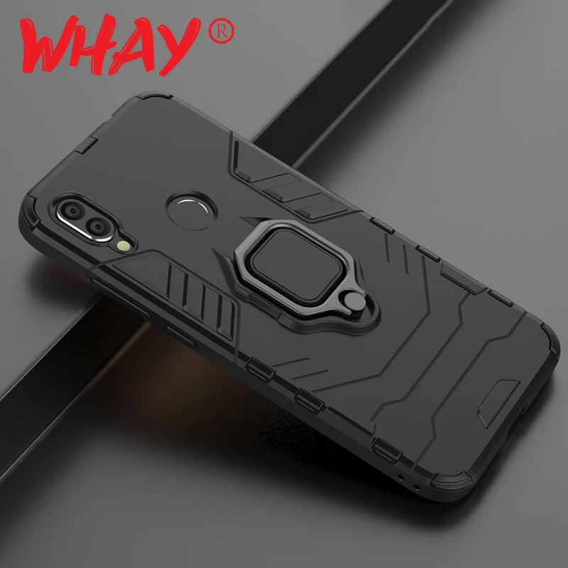 

Armor Bumper Case for Xiaomi Redmi Note 7 Mi 9 Ring Stand Phone Cover for Redmi Note 6 5 Pro 5 Plus 4X A1 Mi8 A2 lite Max 2 Case