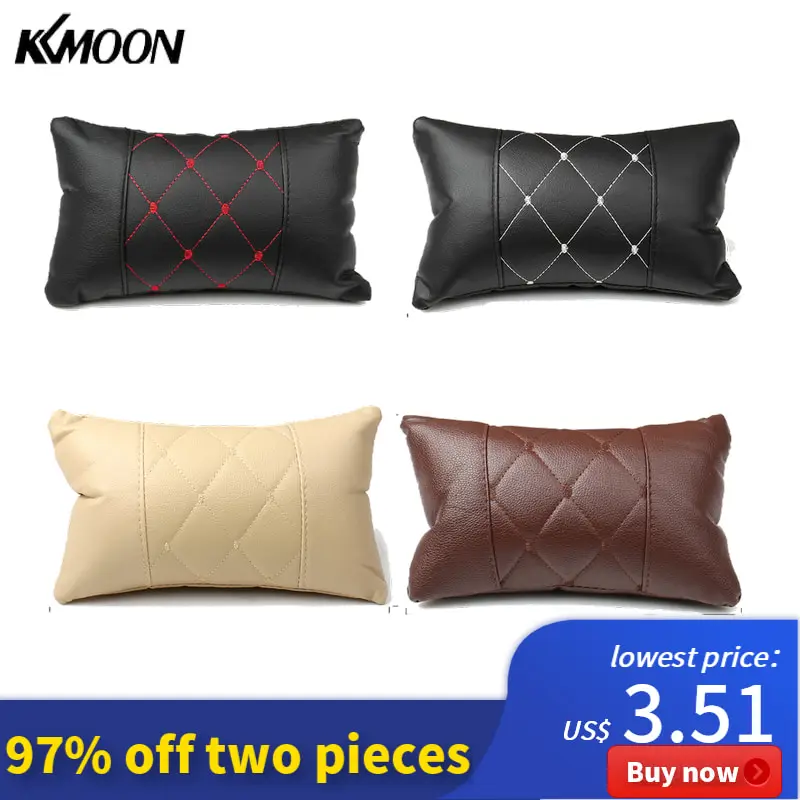 

4 color Car seat cover Neck Pillow Headrest Cushion Neck Rest Pillow Interior Decor car styling auto product accessories