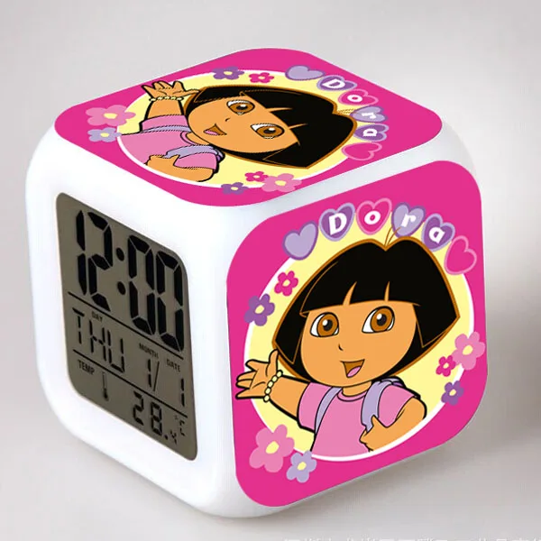 Dora The Explorer Bedroom Alarm Clock Clock Dora Dora The Explorer ...