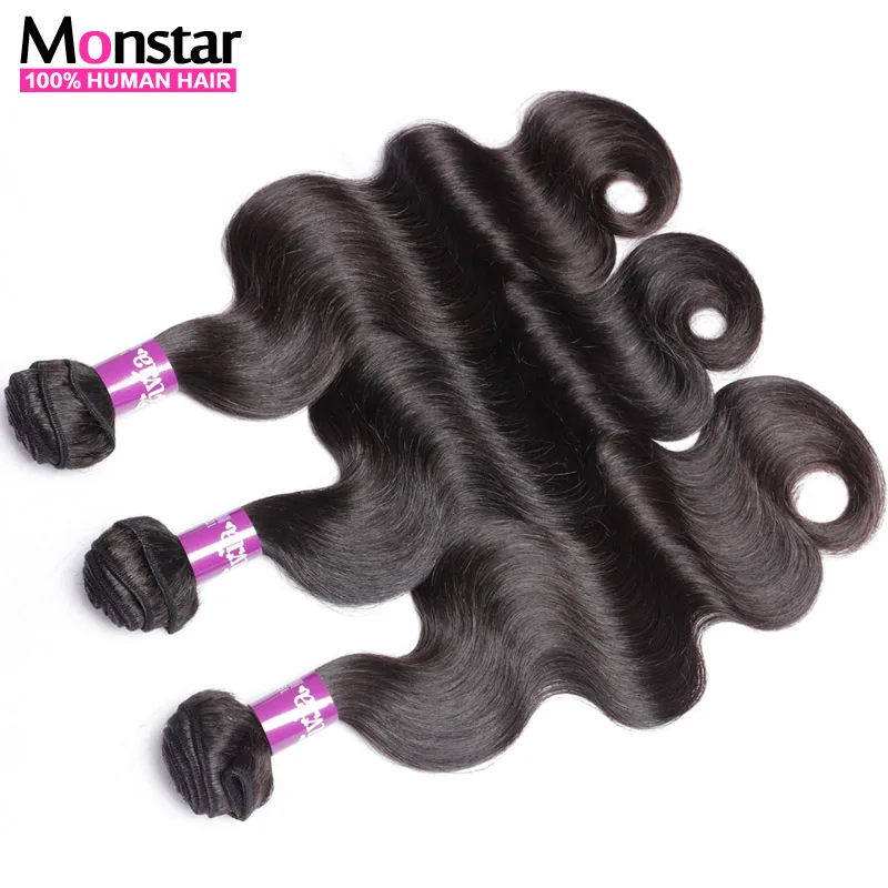Malaysian Virgin Hair 3 Bundles 7A Grade Malaysian Body Wave Human Hair