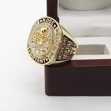 Que Puede Vencer A Nuestros Anillos, alta Calidad 2016 Kobe Bryant con veinte años mamba negro replica Anillo de Jubilación con Cajas De Madera