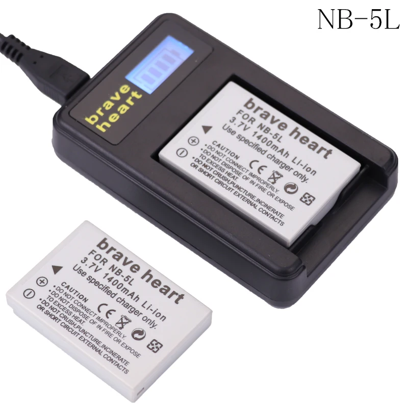 2 шт. NB-5L NB 5l NB5L Батарея+ ЖК-дисплей USB Зарядное устройство для Canon S110 SX200 SX210 SX220 SX230 является hs IXUS 850 870 800 860 990 sd камеры