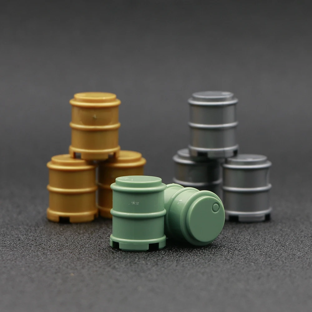 compatible legoed weapon oil drum