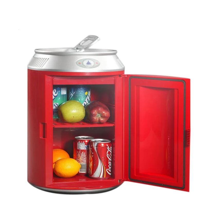 

11L Canned Mini Fridge Auto Freezer Portable Refrigerator Cooler Heater Car Home Daul Use Fridge Household Icebox