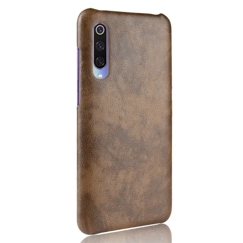 

Mi9 Leather Case for Xiaomi Mi 9 8 SE Pro Lite Case Hard Matte Back Cover Coque Bumper for Xiaomi MI 9 8 Funda Caphina Shell