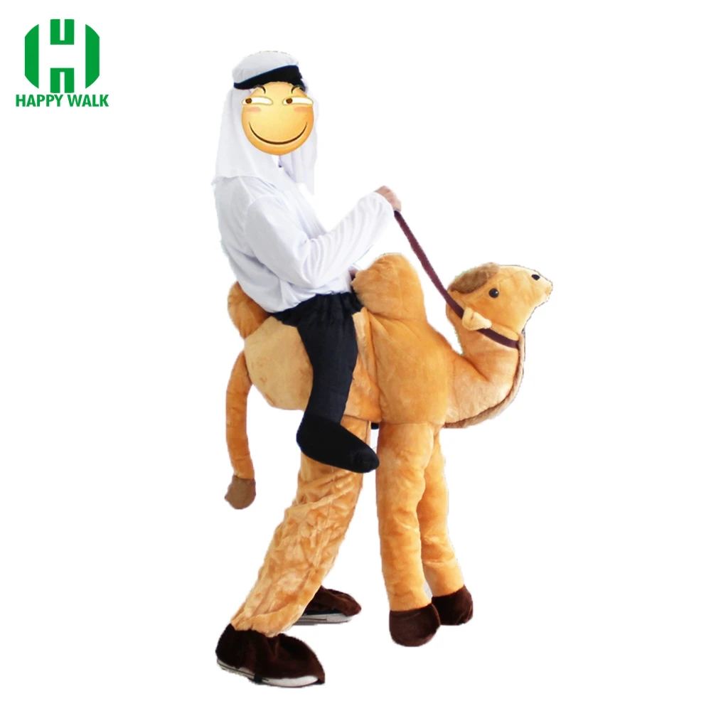 

Camel Ride on Animal Men's Costumes Christmas Halloween Party Piggyback Cosplay Clothes Carnival Father Adultos Dress Up Disfraz
