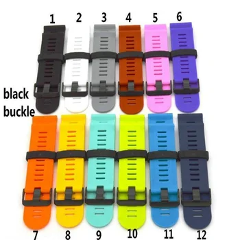 

100Pcs/Lot For Garmin Fenix3 Fenix5x Fenix3 HRWatch Bands Silicone Strap Replacement Watch Band Tools New Fashion band