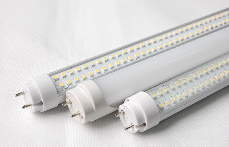 

Tube T8 led light SMD2835 20W 120leds  1200mm  85~265VDC 6000~6500   White   Parking lot/Study/Office/Home  4peices/lot
