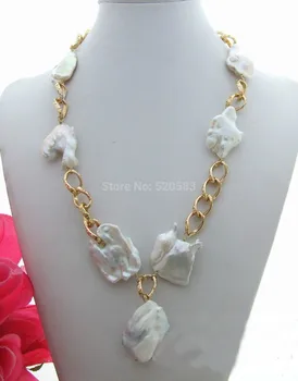 

Stunning Keshi Pearl Necklace