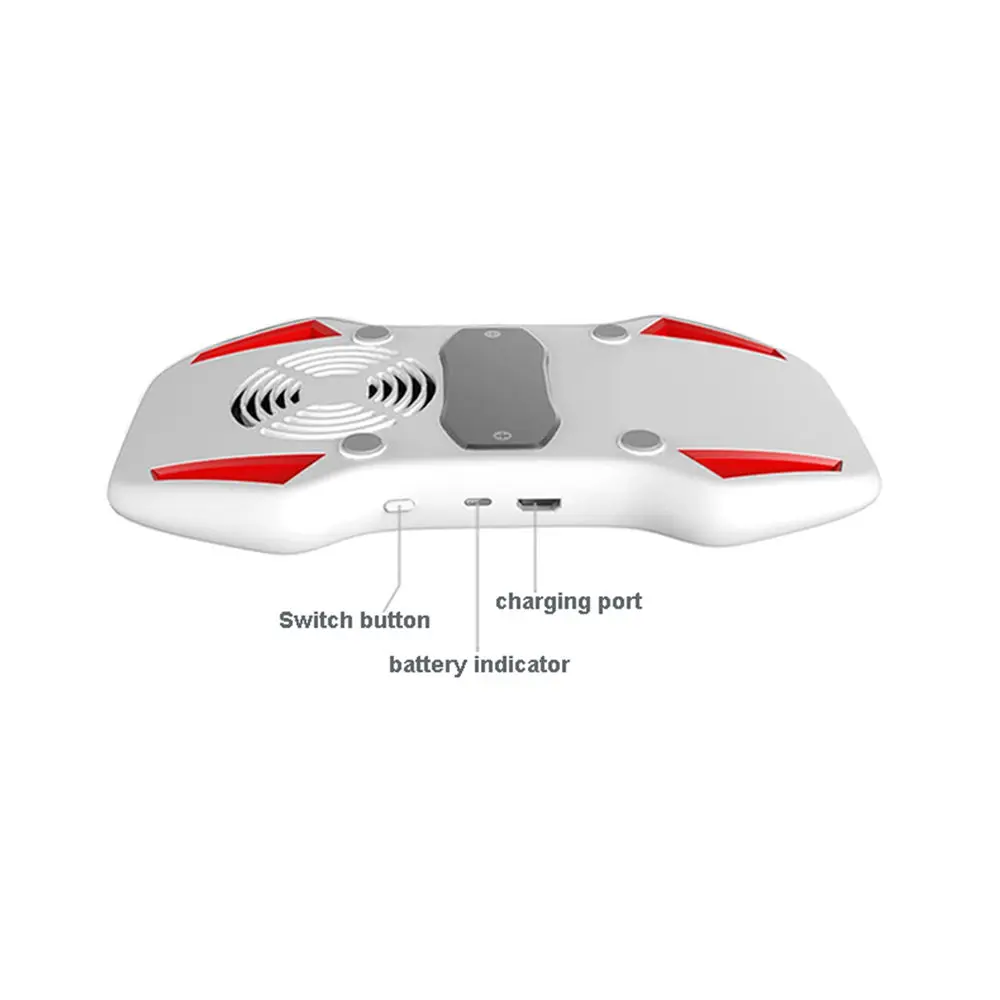  Mobile Phone Gamepad Cooler Fan Game Controller Joystick for PUBG Apple ios Android Gaming Trigger 