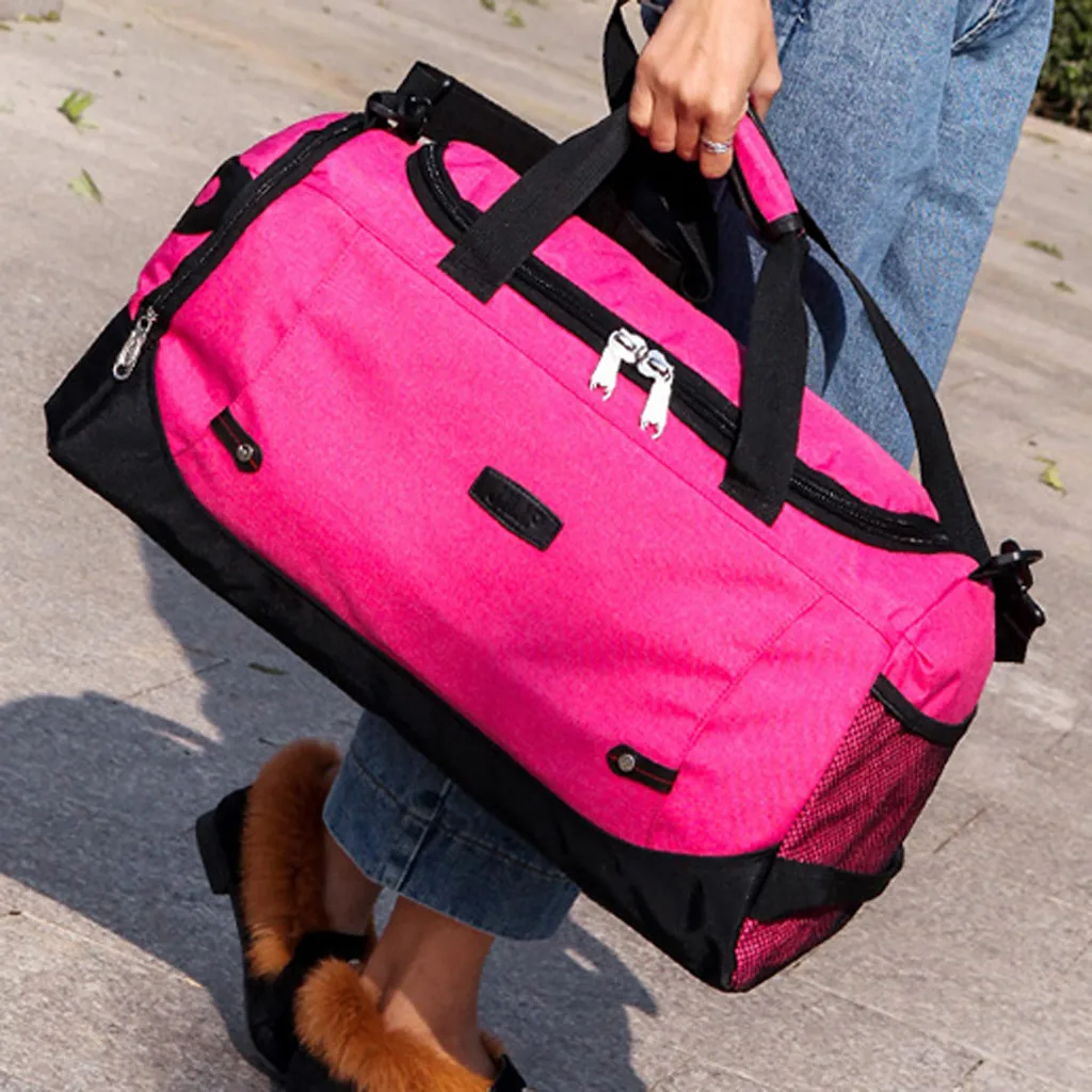 Нейлоновая дорожная сумка большой емкости мужские ручные багажные дорожные сумки нейлоновые сумки для выходных женские