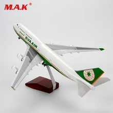 For Collection 1/150 Scale Airplane Boeing B747 Model Airlines Plane Model Aircraft with Stand Sound & Light Model Kid Gift