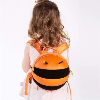 

Child Mini Schoolbags 3D Cartoon Bees Cute Baby Girl Boy Toddler Backpacks Preschool Small Shoulder Students Bags Gift for Kids