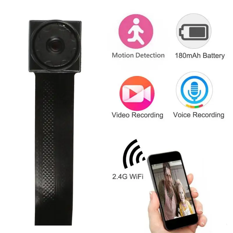 HD WI FI сети Камера P2P мини DIY Беспроводной Модуль Движение Активированный DV