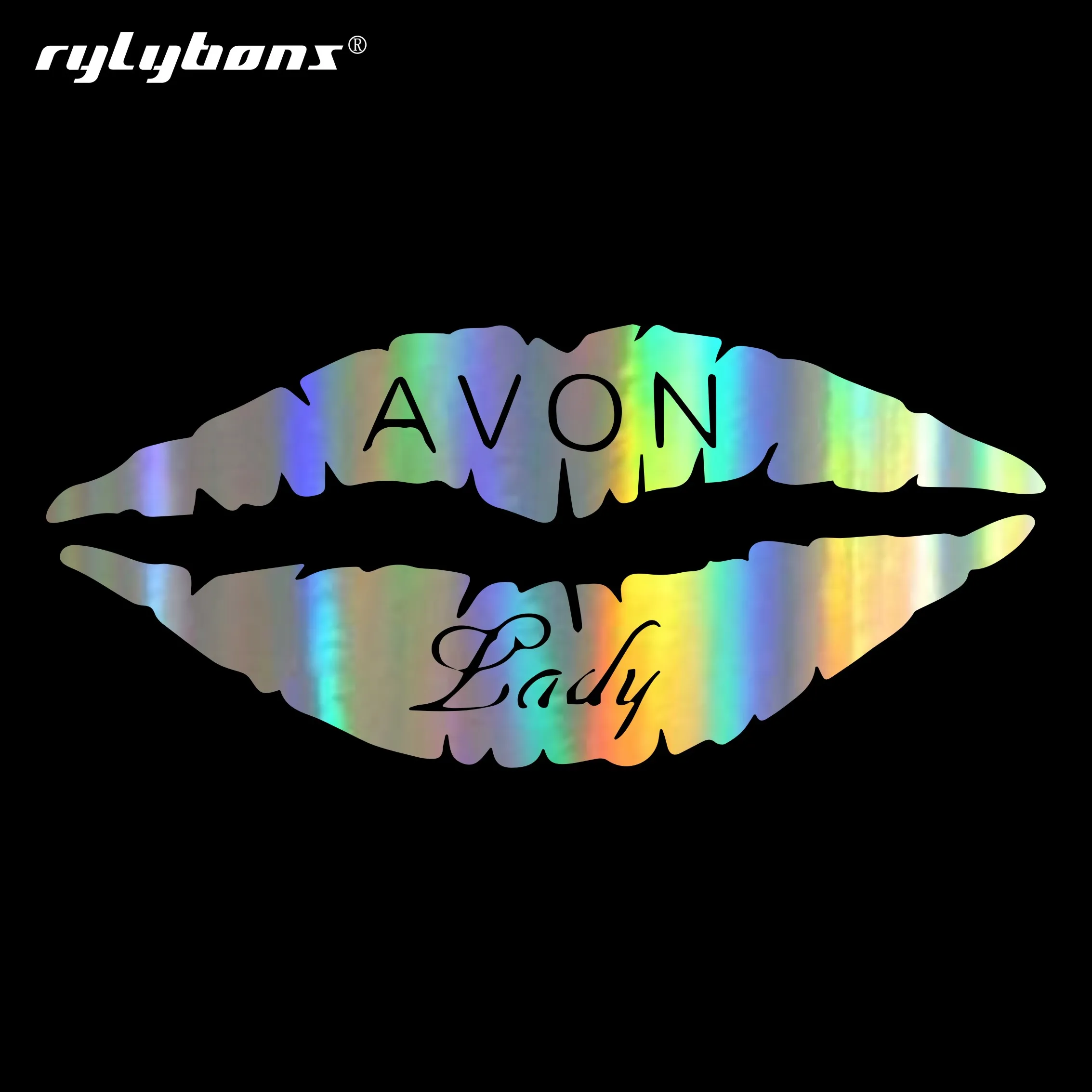 12 6*5 4 см сексуальные горячие губы Avon дамские наклейки для автомобиля мотоцикла