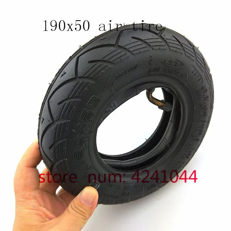 Free Shipping Highquality 190x50 Tire And Inner Tube 8inch Scooter