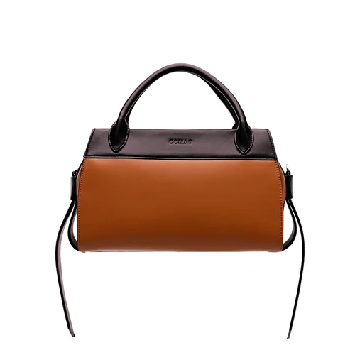 Женская сумка, винтажная, повседневная, кожаная, на плечо, через плечо, сумки, дизайнерские, Boston, сумки, высокое качество, Monederos Para Mujer - Цвет: brown
