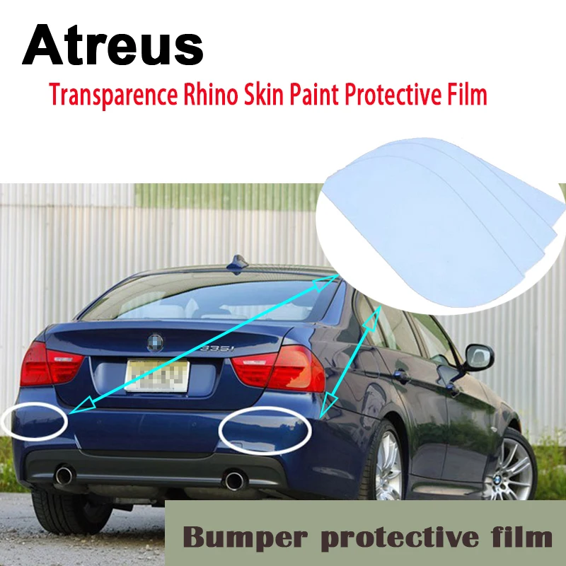 Прозрачная защитная пленка Atreus для капота автомобиля наклейка Mercedes benz W204 W203 W211 AMG
