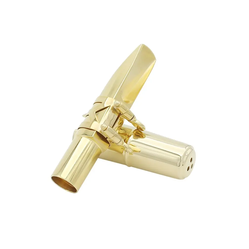 Alto Sax Saxophone Gold Metal Mouthpiece Musical Instrument Accessories