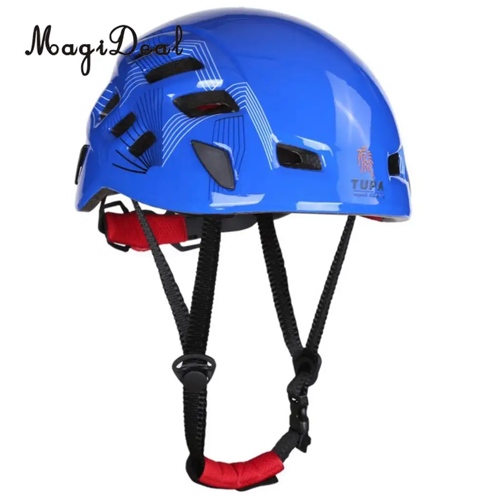 MagiDeal Outdoor Mountaineering Helmet Safety Climbing Rappelling Protect Gear for Kayaking Canoeing Boating Rafting Protection