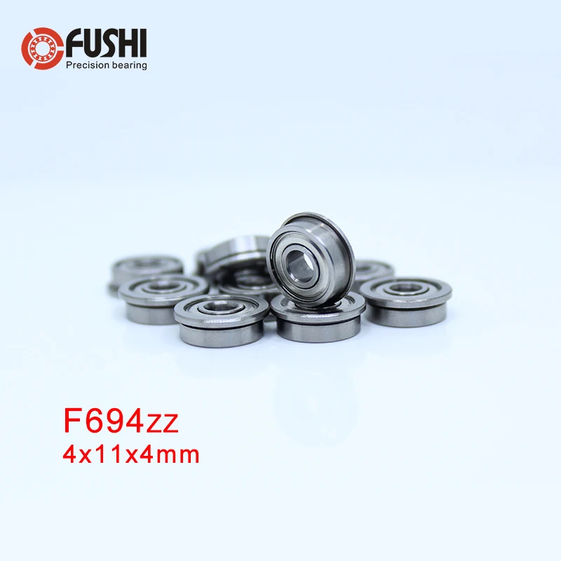 Ochoos 10pcs ABEC-5 F693ZZ F693 ZZ F693Z 384 mm 3x8x4 mm Metal Double Shielded flanged Bearing Ball Bearings with Flange Length: ABEC 5 Ochoos 10pcs ABEC-5 F693ZZ F693 ZZ F693Z 384 mm 3x8x4 mm Metal Double Shielded flanged Bearing Ball Bearings with Flange Length: ABEC 5