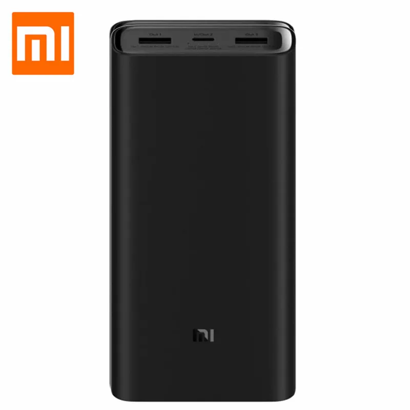 

Xiaomi Power Bank 3 20000mAh Capacity Mobile Phone Battery PLM07ZM USB-C 45W Universal Dual Way Charging Charger