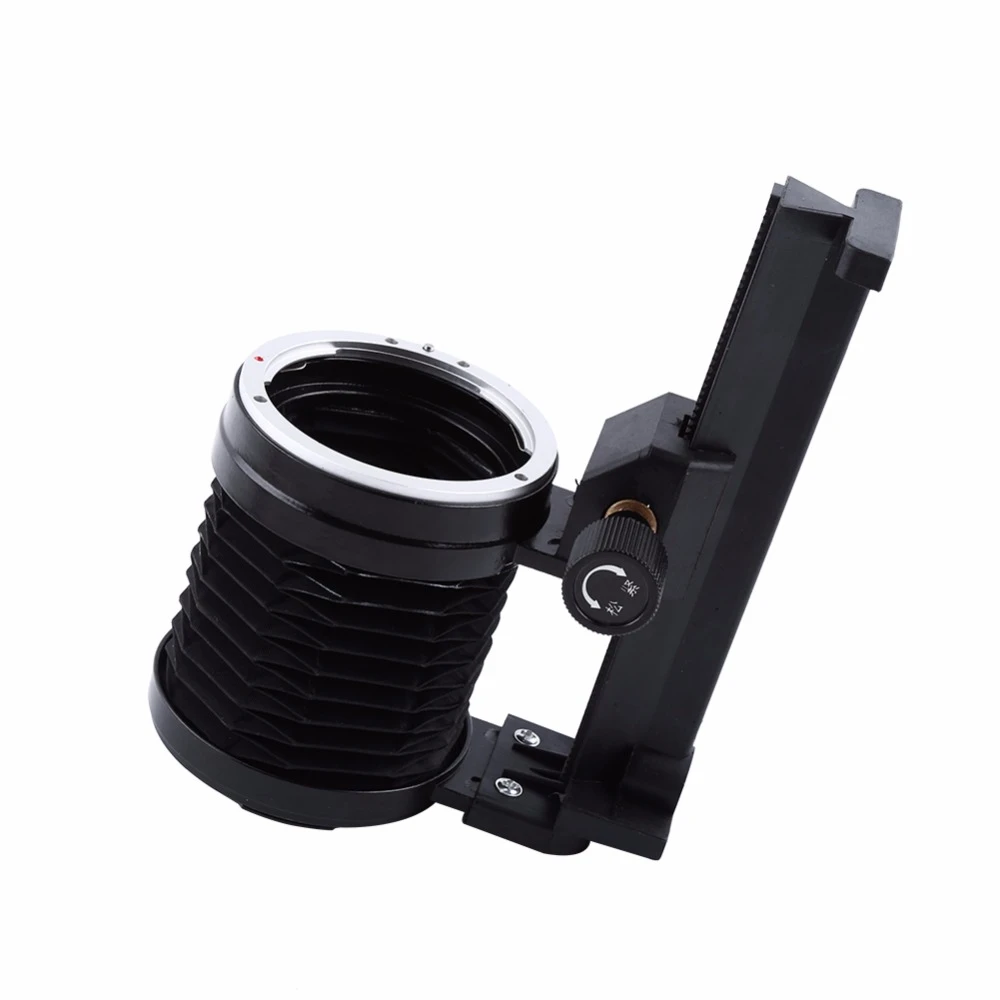 con Messa a Fuoco Fotocamera Hopcd Soffietto Macro Obiettivo in Lega di Alluminio Estensione per Montaggio su treppiede Tubi di prolunga a Soffietto per Canon EOS EF