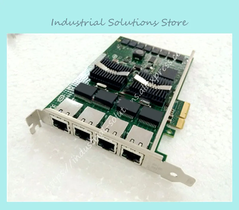 PRO 1000PT EXPI9404PTBLK четырехпортовая гигабитная доска PCI-E сервер Протестировано идеальное качество