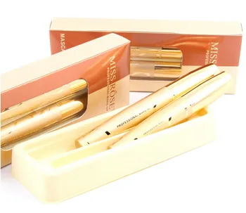 

2019 Miss Rose Genuine gold double set makeup + eyeliner 2 and 1 thick curl does not seasick Good Quanlity 1set Waterproof gel