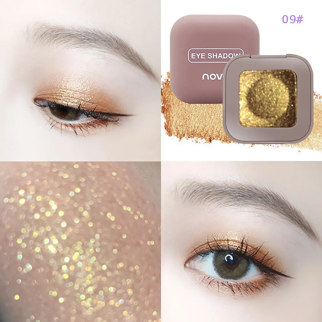 Новое поступление Shimmer Shine Diamond Eyeshadow High Flash монохромные кончики пальцев крутые трендовые тени для век 10 групп цветов