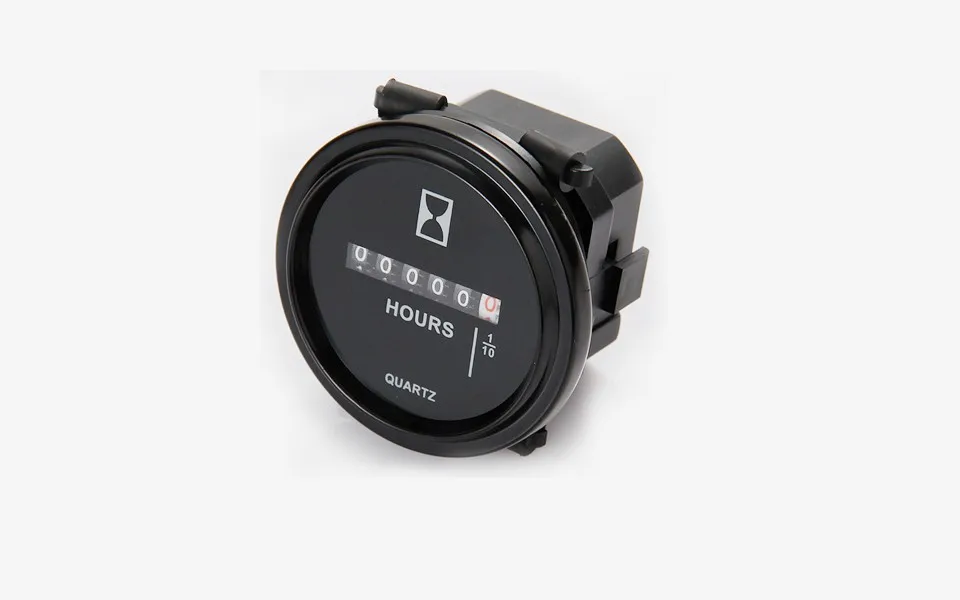 Mecânica de Quartzo Meter para Marinho Cortador de Grama Rodada Hour Motosserra Picador 680 v Rl-hm009 dc 6 Mecânica de Quartzo Rodada HOUR METER para
