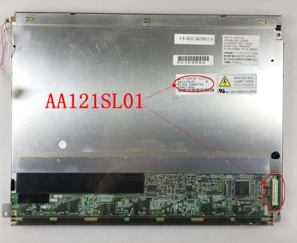 Оригинальный AA121SL01 AA121SL03 AA121SL06 12 1 трехцветный Промышленный экран|screen|screen 6 |