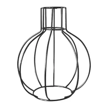 Новинка, скандинавские минималистичные Цветочные Полки, черная железная короткая ваза, цветочные стеллажи, украшения, Декор, De Suelo# B