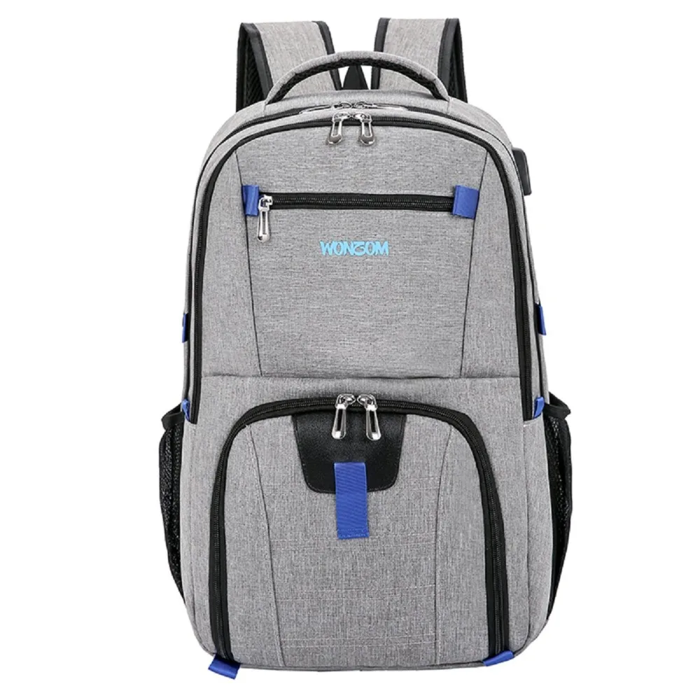 17 Inch Laptop Swiss Backpack For Men USB Charging Anti Theft Multifunction Large Capacity Rucksack Outdoor Sports Women Bags