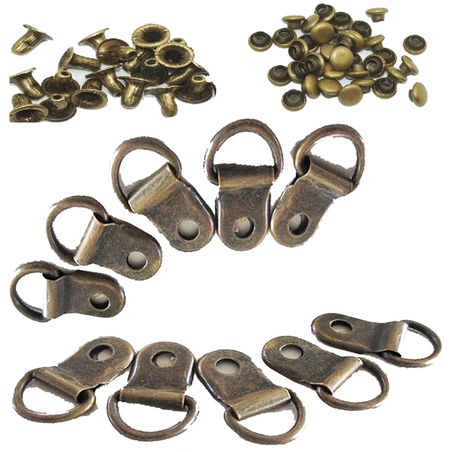 Metal Rivet D Ring Lace Eye Boot DIY Repair Kit Free Shippingin Tool