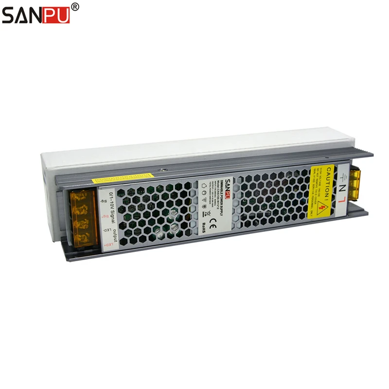 SANPU Dimmable LED Driver 12V 100W 8A Triac & 0-10V Dimming 2in1 Power Supply 12VDC 220V 230V AC/DC 12Volt Lighting Transformer SANPU Dimmable LED Driver 12V 100W 8A Triac & 0-10V Dimming 2in1 Power Supply 12VDC 220V 230V AC/DC 12Volt Lighting Transformer