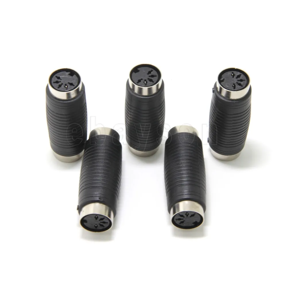 5 Pin Din MIDI/Keyboard Female to Coupler Joiner Adapter pack|keyboard adapter|midi adapterkeyboard keyboard |
