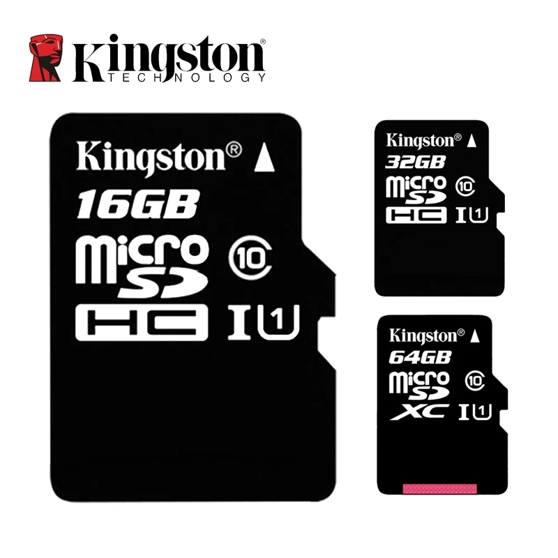 Original Kingston 16GB 32GB 64GB 128GB Micro SD Card C10 Memory Card