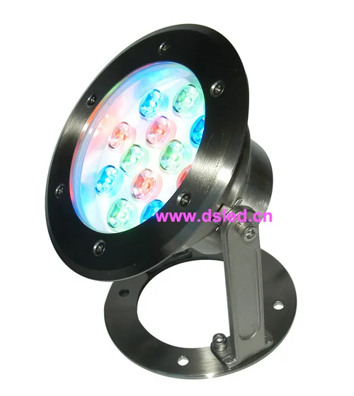 

good quality,high power IP68,12W RGB LED pool light,RGB underwater LED light,12V DC,DS-10-27-12W,12X1W,stainless steel