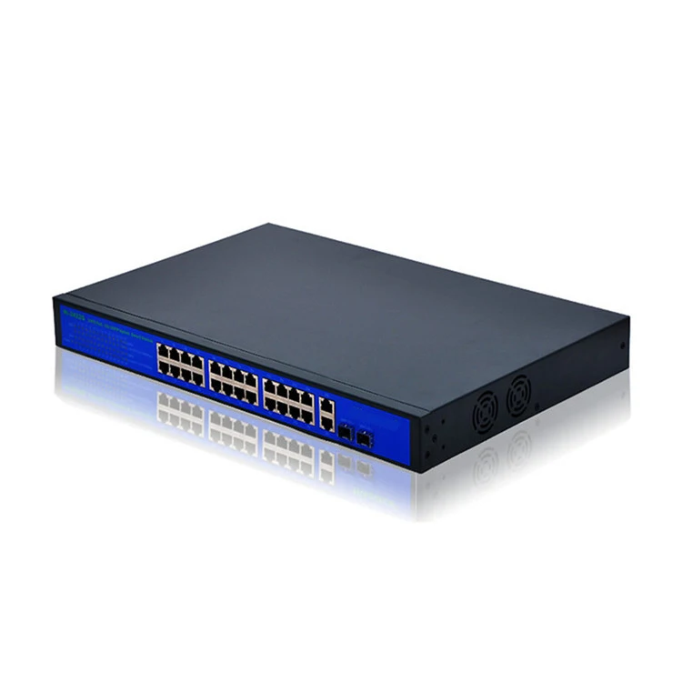 

24 port 250W POE Switch IEEE802.3AF/AT, networking switches fast ethernet switch